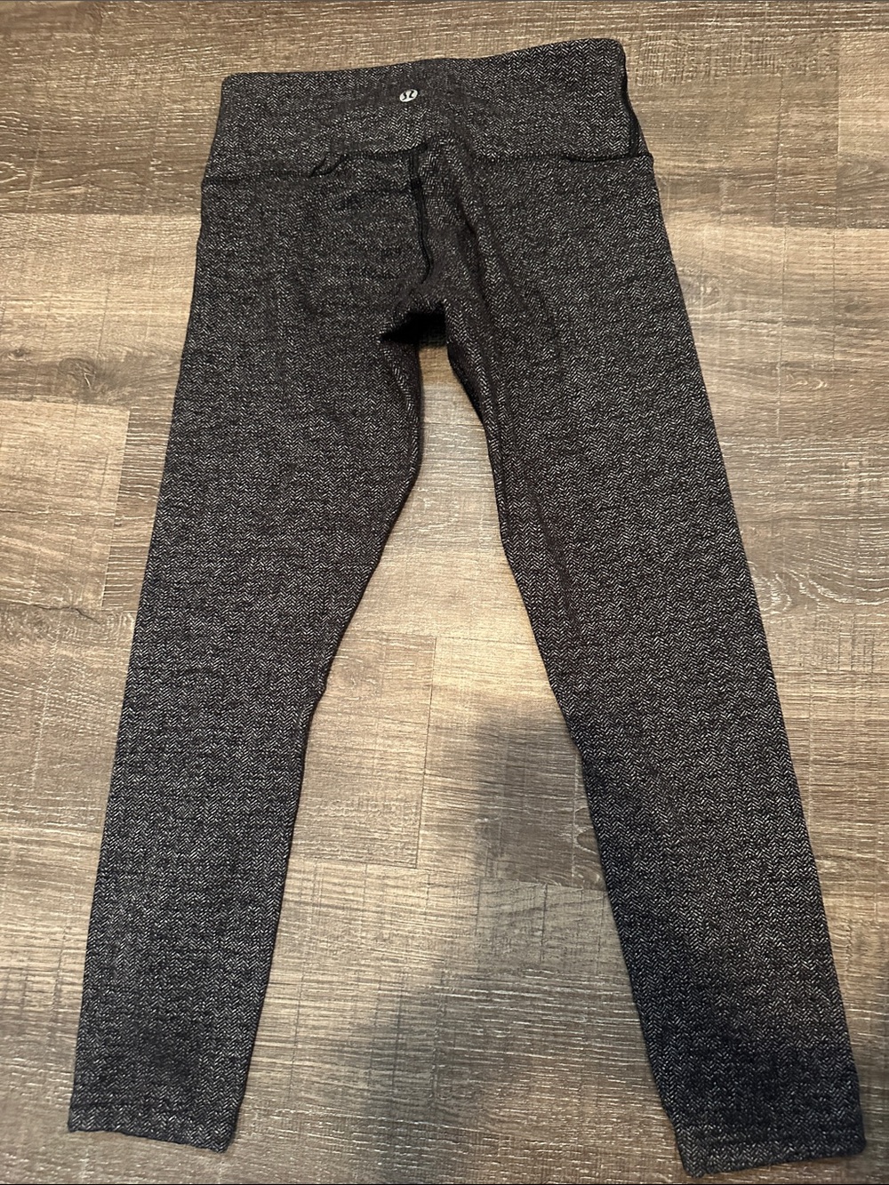 lululemon athletica Dark Heather Gray Performance Leggings